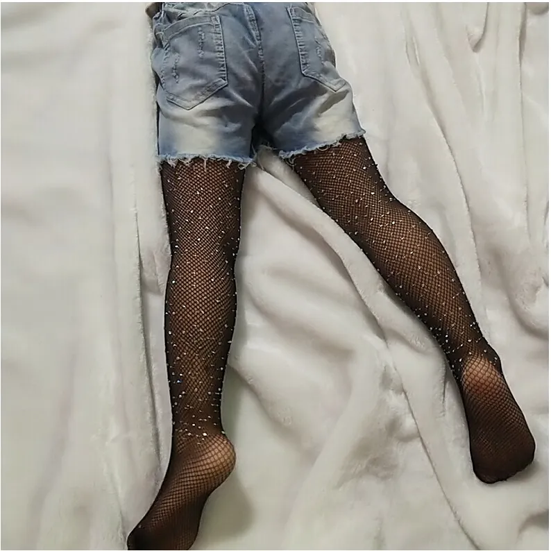 Fashion Baby Kids Mesh Stockings Girls Fishnet Stockings Black Pantyhose  Tights/