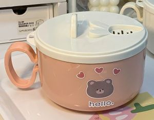 304 Stainless Steel Instant Noodle Bowl 304不锈钢泡面碗