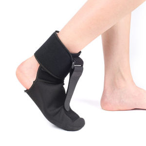 1 Piece Plantar Fasciitis Night Splint Socks Soft Plantar Fascia Support for Sleep Achilles Tendonitis Foot Drop Heel Pain Plantar Fasciitis Relief Night Splint for Men and Women