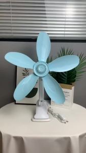 Portable Soft Blade Adjustable Mini Fan Table Clip Fan Wall Fan Strong Wind Kipas Murah Dinding 小风扇