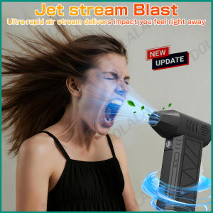 130000RPM Violent Turbofan 3-speed Adjustable Multifunctional High-speed Electric Air Purifier for Cleaning Equipped with Lithium Battery Suitable for Vehicle Camping Outdoor and Household Use Cleaning Tool | Slim Air Blowing | USB Rechargeable