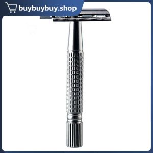 Manual Shaver Double Edge Sharp Blade Facial Hair Shaper Safety Beard Care For Men
