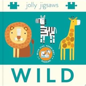 Children Puzzles - Jolly Jigsaws Book - Dino Ride Wild