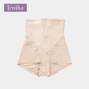TENIKA (2pcs) Body Shaping Panty Women Girdle Underwear Shapewear Mid Waist Shaping Hip Push Up