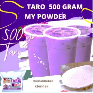 Bubuk Minuman Bubble Drinks Taro 500gr Rasa Taro Bubble Drink