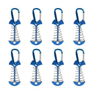 8pack Outdoor Travel Camping Tarps Stakes Ground Stakes Organizers Tent Pegs Suitable for Outdoor Activity