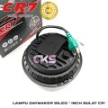 Lampu Depan Daymaker Bulat LED 7 inch Model Biled Cr7 Projector Daymaker Harley JEEP 4 LED Hi Lo Universal Motor Mobil. 