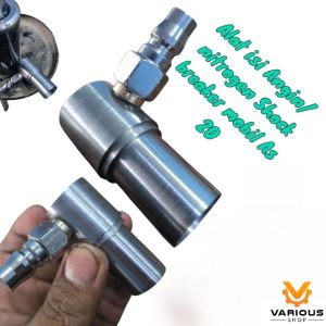 Alat Isi Angin Nitrogen Shockbreaker mobil As 20