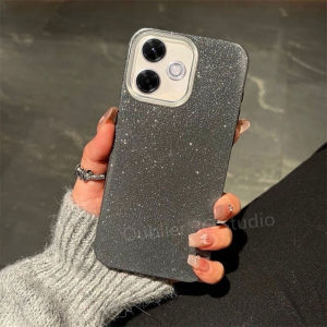 New Casing OPPO A5 Pro A5i Pro A3 A3X 5G 4G Phone Case Creative Simple Solid Color Jelly Fine Flash Candy Color Silicone Full Cover Drop-proof Back Cover 2025