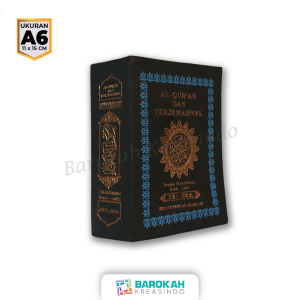Al Quran Departemen Agama Terjemah Latin Cover Kalf UK. Tanggung Kertas CD Pustaka Agung Harapan