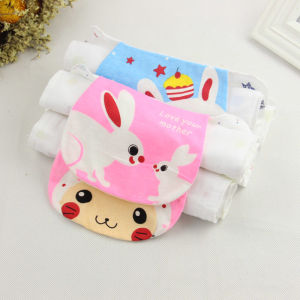 3PCS/Set Cartoon Kids Sweat towels Baby Back Wipes 4 Layer Cotton Perspiration Absorbent Towel