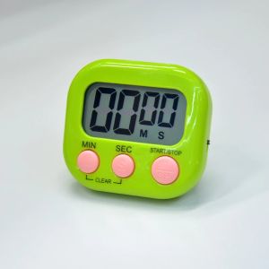 Kitchen Cooking Timer Digital LCD Study Timer Stopwatch Countdown with Alarm Fitness Timer