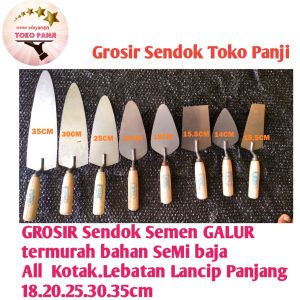 TERMURAH CETOK GALUR SEMI BAJA ( KOTAK P 15CM LEBATAN 15CM POSLEN . GALUR LANCIP UKURAN 18CM.20CM.25CM.30CM.35CM )