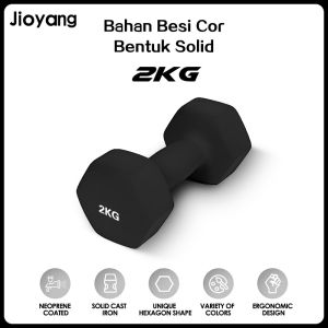 JOYANG Dumbell 3Kg / Barbel Mini / Barbel Non Slip Dumbbell (1 Pcs) / Dumbel / Barbel 3kg Gym Fitness Dumbell 2Kg Dumbell 1Kg