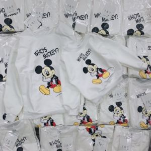 (SĨ) áo sweater - áo nỉ thu đông-áo nỉ MIKEY mẹ và bé-đủ size