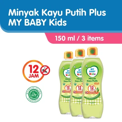 [Paket isi 3] My Baby Kids Minyak Kayu Putih Plus 150ml