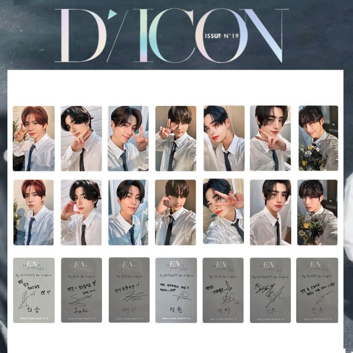 Enhypen Dicon D Festa PhotoCard N°19 ENHYPEN : tw(EN-)ty Enhypen Dicon D Festa PhotoCard N°19 ENHYPEN : tw(EN-)ty