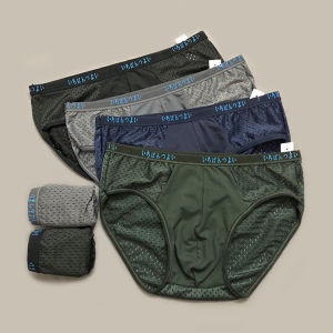 [Combo 4 + FREESHIP] Quần lót tam giác nam thông hơi thoáng khí hàng xuất nhật sịp chéo nam co dãn 4 chiều