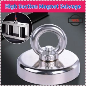 Magnetic Coil Load Capacity Stainless Steel Iron-absorbing Stone Fine Appearance Fishing for Falling