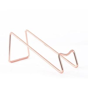 ANHEY Gold/Silver/Rose Gold Wine Rack Electroplating Iron Wine Storage Stand Individual Decorative Wine Bottle Holder for Home