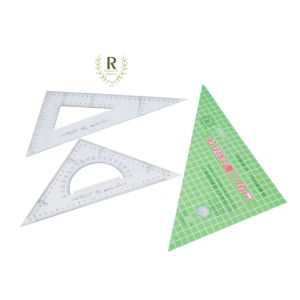 (READY STOCK) Butterfly Set Square 30cm Acrylic Triangle Ruler Multipurpose Tool for Drafting Design and Architecture
