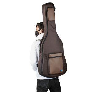 Zorc Official - Valt | Tas Gitar Akustik | Gigbag Jumbo All Size Brown