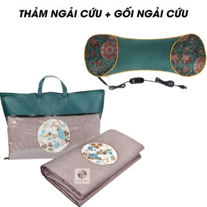 Thảm Ngải Cứu Điện Đệm Sưởi Ngải Cứu Đông Y Giúp Thư Giãn Cơ Thể Giảm Đau Nhức