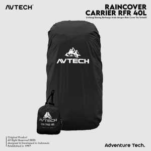 AVTECH - Rain Cover Bag Waterproof Pelindung Tas Anti Air 40-50 Liter - COVER CARRIER 40