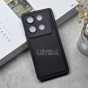 Infinix GT 10 Pro Case Pro Leather Black Case Infinix GT 10 Pro