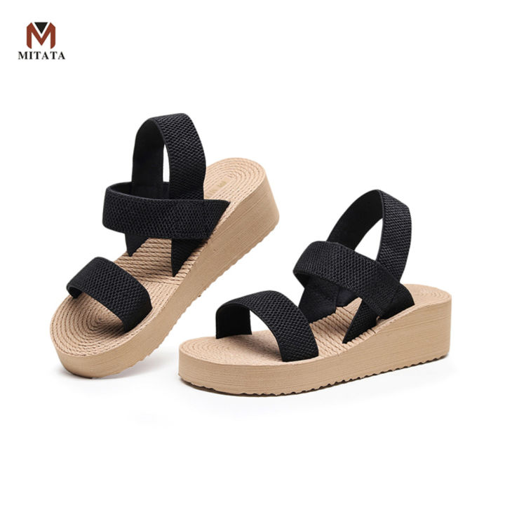 MITATA Lightweight Wedge Sandals For Women Lazada PH