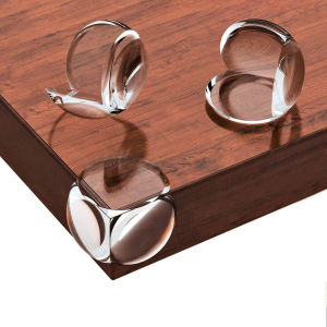 Children Baby Safety Silicone Protector Table Corner Edge Protection Cover Soft Transparent Children Anticollision Edge Guards