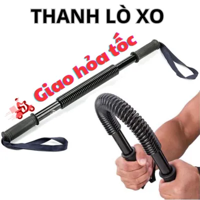 Thanh lò xo tập cơ tay Gậy bẻ tập cơ tay lò xo đàn hồi 20kg 30kg 40kg 50kg kháng lực tập gym dụng cụ tập tay