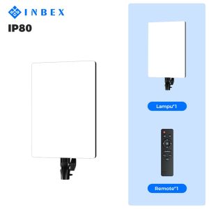 INBEX IP80 Lampu Studio Foto LED 80W Lighting Konten Kreator Lampu Fotografi Sorot Lighting Studio Video Live Vlog