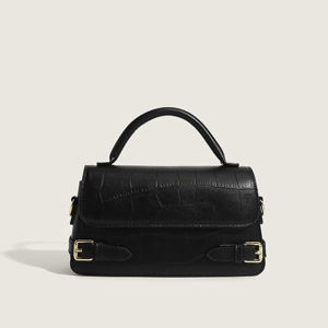 IELGY messenger bag womens high quality retro fashion niche western style crocodile messenger bag