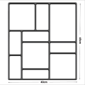 Mi.more Cetakan Paving Block DIY Cetakan Jalan dan Taman Mudah Praktis Bangunan Taman yang Dapat Digunakan Kembali Jalan Taman Path Maker Mold. 