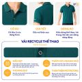 Áo polo thể thao nam Yody thoáng mát thấm hút, nhanh khô thoải mái vận động SAM7138. 