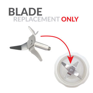 Stainless Steel Blender Spare Part 4 Blade Replacement Chopper Mixer Accessories Alat Ganti Pisau Blender BLADE ONLY