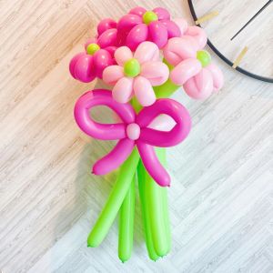 PT58 – DIY Magic Long Balloons Bouquet Set Create Your Own Flower for Wedding Proposal Party Gift