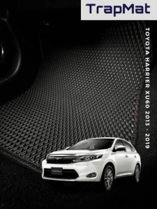 FOR - TOYOTA XU60 HARRIER TrapMat Customize Car Floor Mat 100% Waterproof Anti Slip Easy to Clean(Front & Rear)