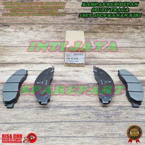 BRAKE PAD KAMPAS REM CAKRAM DEPAN ISUZU TRAGA 1SET KIRI KANAN