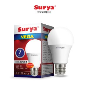 LAMPU LED SURYA VEGA SNI BOHLAM 7W BULB PUTIH GARANSI 1 TAHUN - 7 Watt