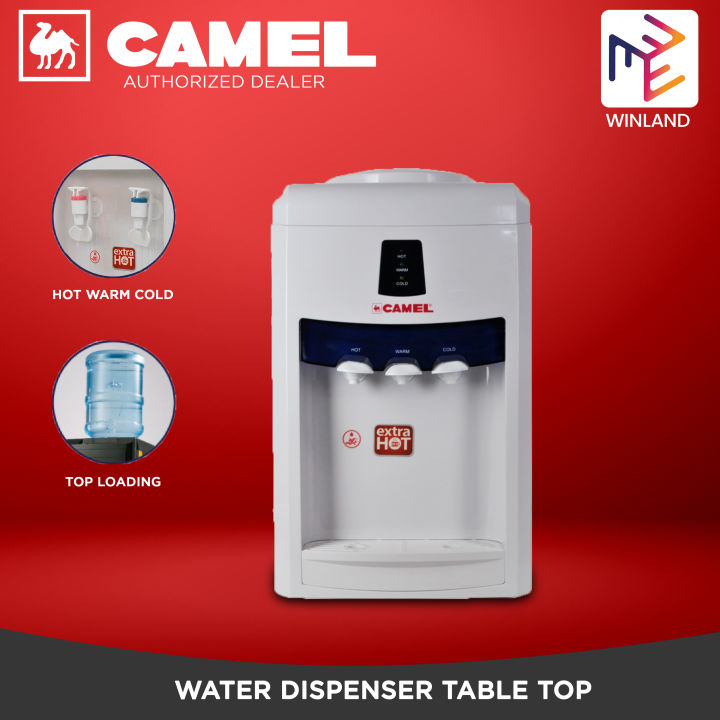 Camel by Winland 3 in 1 Table Top Water Dispenser Hot Warm Cold CWDT16E