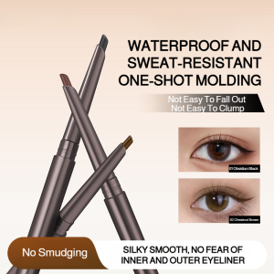 Waterproof Eyeliner Gel Pen Gel Eyeliner Long Lasting Waterproof Smudge-Proof Korean Beauty Soft Long-Lasting High Pigment