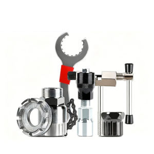 Bike Repair Tool Set Bottom Bracket Remover Chain Cutter Crank Puller Chain Guide MTB Bicycle Tools Kit