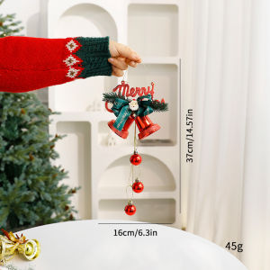 Christmas Bells Door Decoration Bell Xmas Tree Pendant Ornaments Bell Christmas Decorations For Home