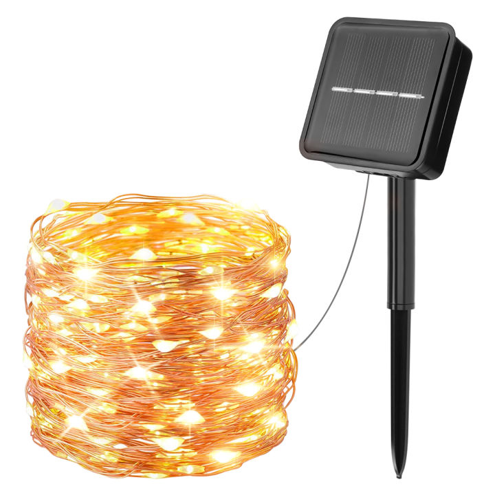 LED Solar Light Outdoor Lamp String Lights 50/100/200/300LEDS Garland ...