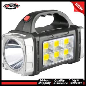 【HOSPORT】 Waterproof Camping Lantern 15W USB Rechargeable Emergency Light for Hiking and Outdoor Exploration