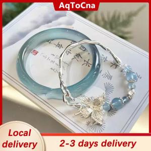 [COD] AqToCna Ship within 24 hours 2Pcs Exquisite Chinese Style Tassels Bracelet For Women Girls Versatile Ancient Style Bracelet Jewelry Accessories Gifts
