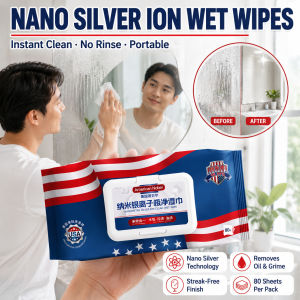 Nanotech Wet Wipes One Wipe Clean Multi Purpose Cleaning Wipes For Kitchen Bathroom Car Surfaces Magic Wipe Household Cleaner