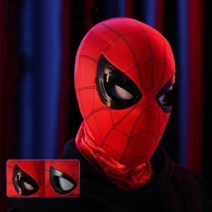 Spiderman Mask Superhero Miles Morales Parker Spider Man Cosplay Masks Spider Helmet Halloween Costume Props Adult Children Gift